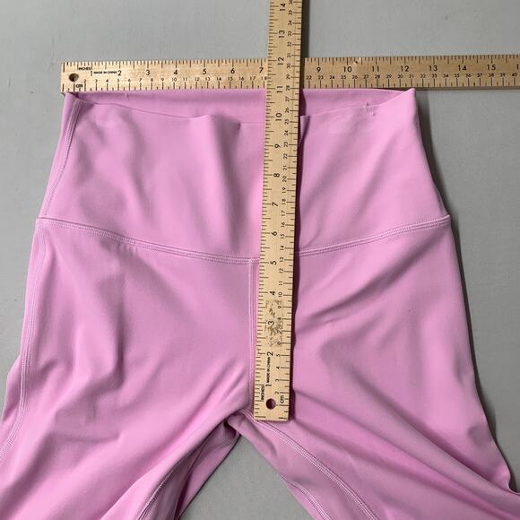 Lululemon Women Leggings 8 Pink Lilac High Rise Active Full Length Yoga 28 - Picture 5 of 10